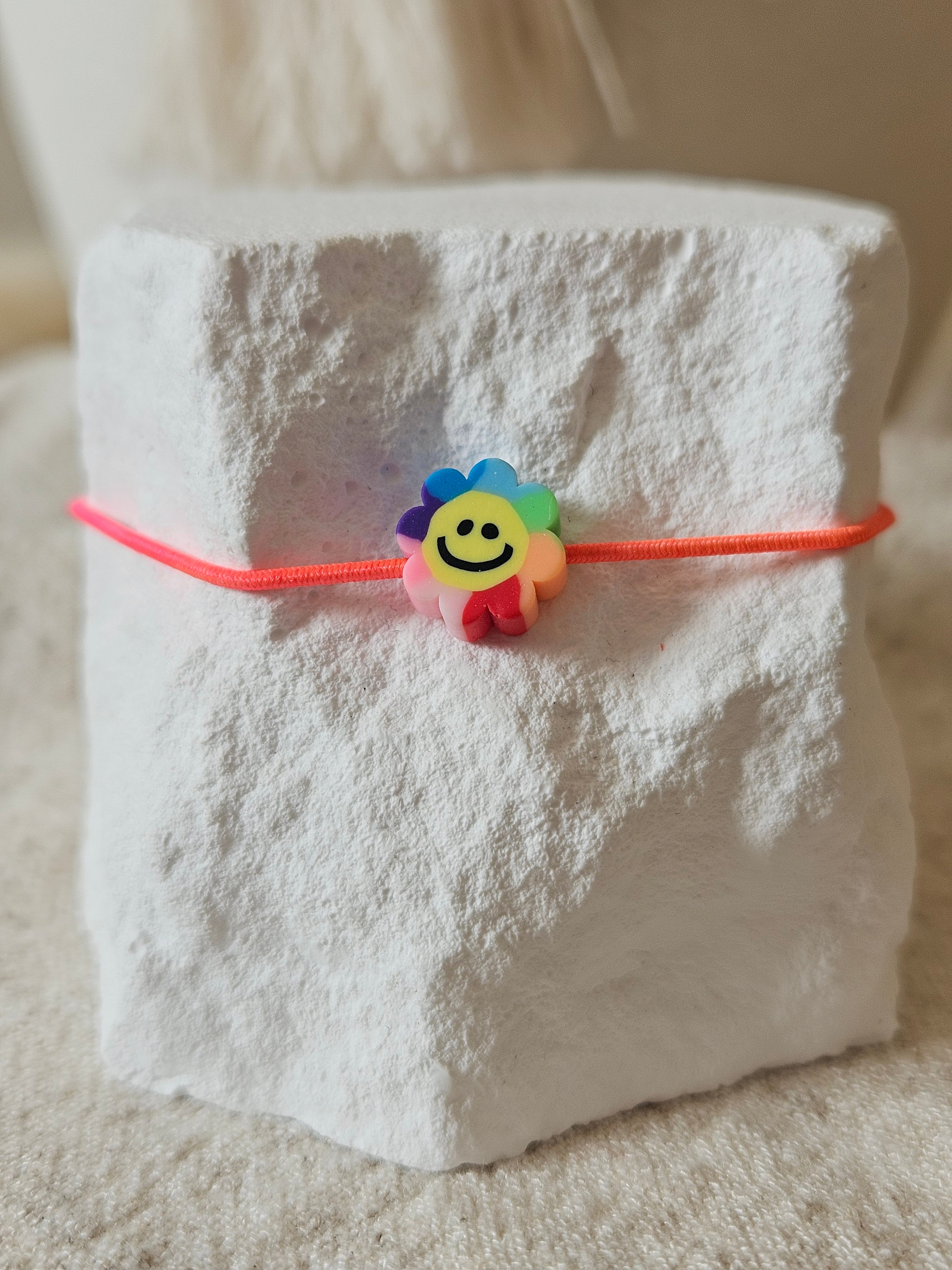 Glasband -Die Farbenfrohe - Regenbogenfarben