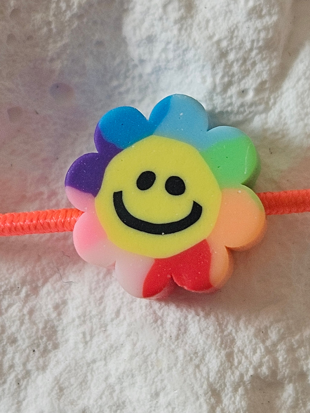 Glasband -Die Farbenfrohe - Regenbogenfarben