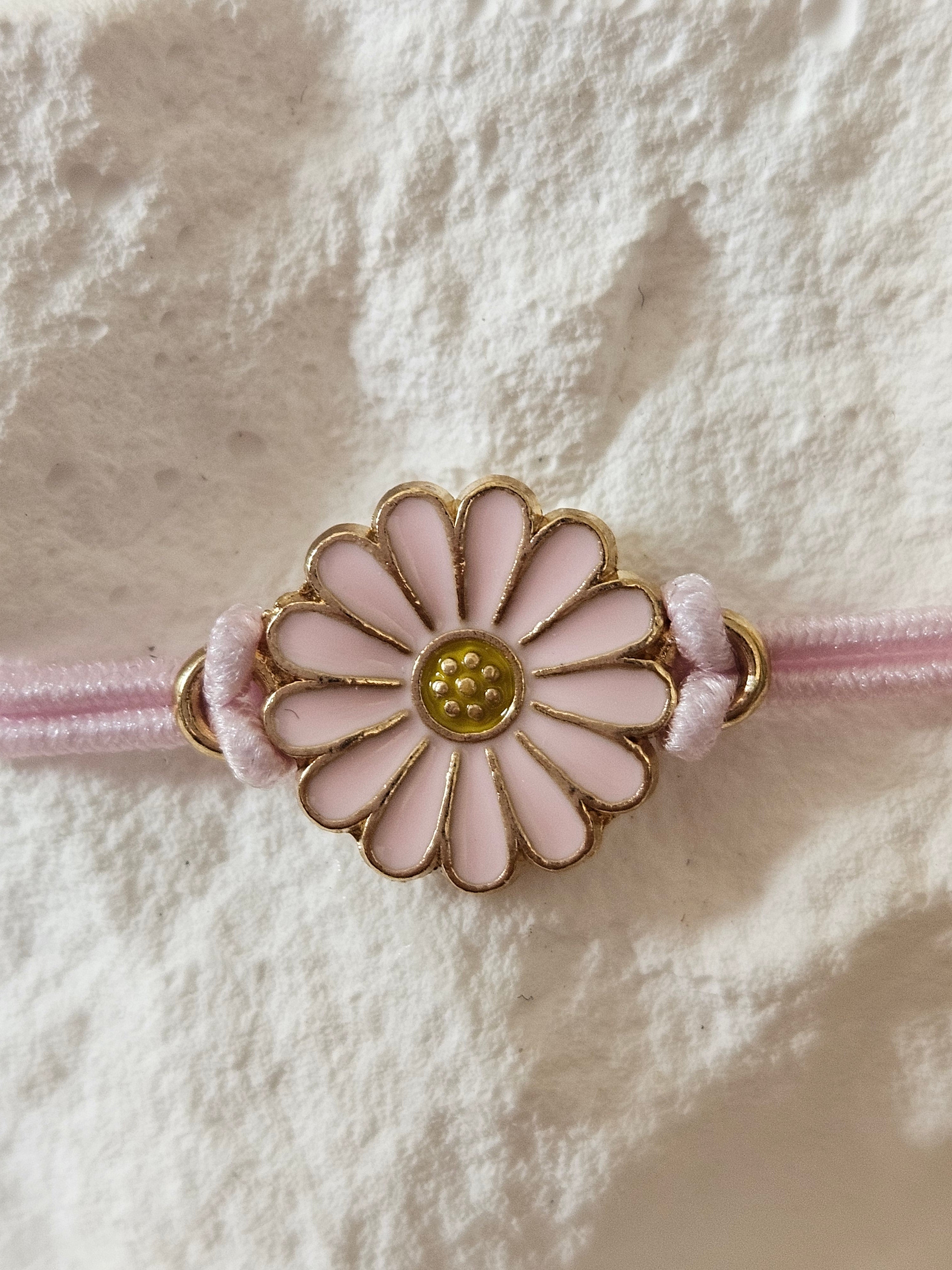 Glasband - Die rosa Margerite
