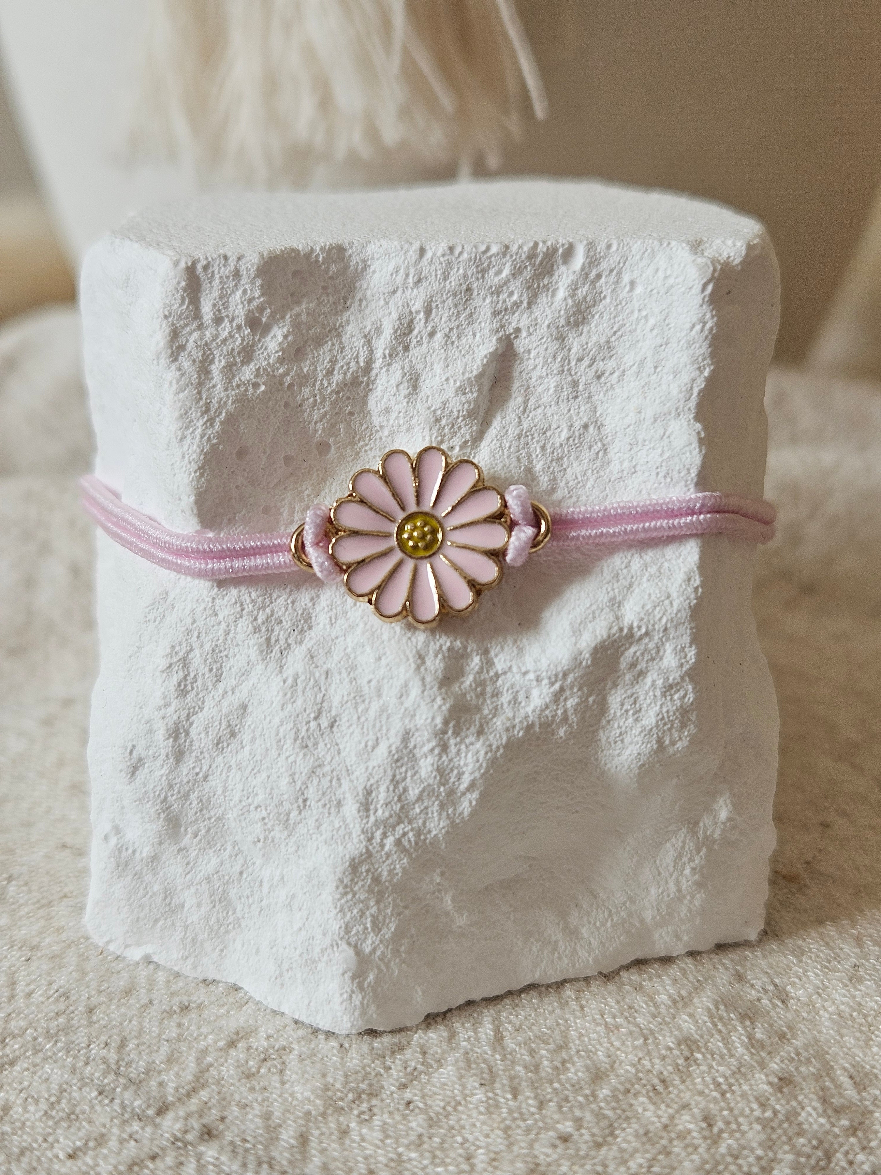 Glasband - Die rosa Margerite