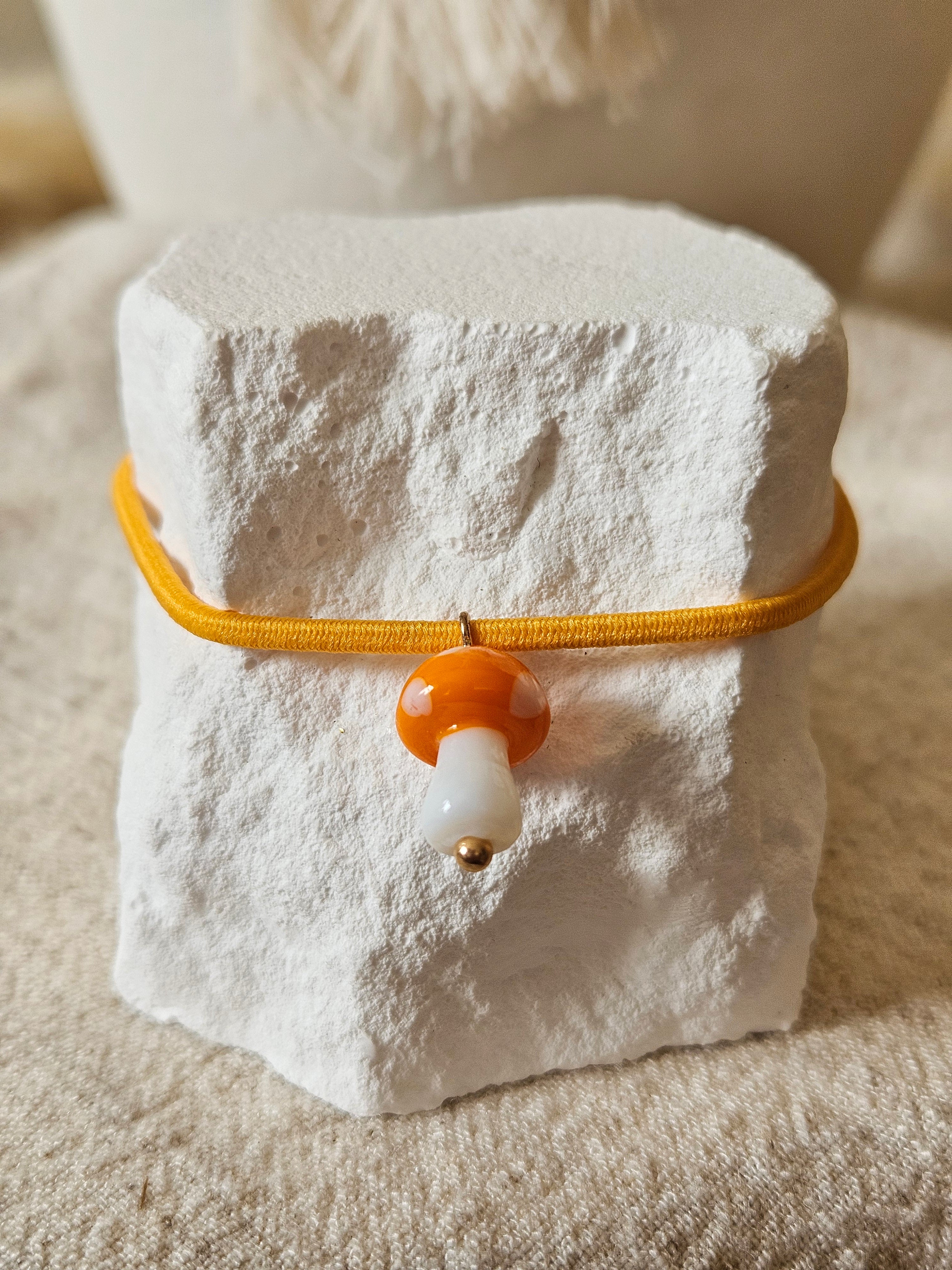 Glasband - Der Pfifferling - Orange