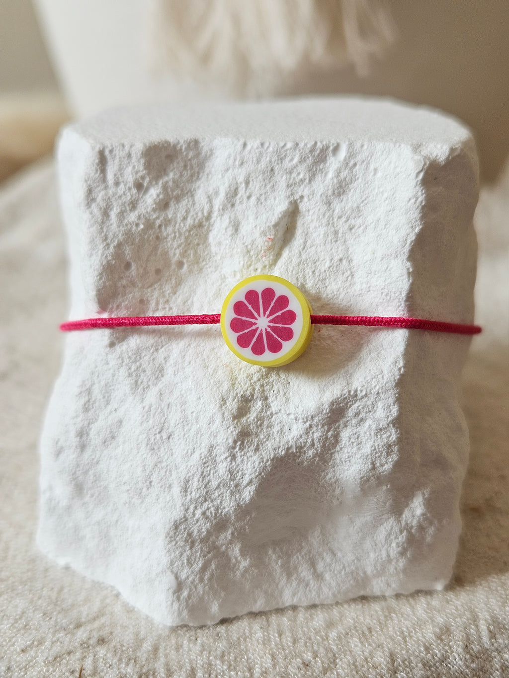 Glasband - Die Freche Grapefruit - Pink