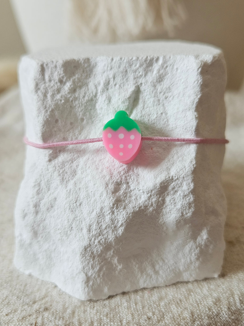 Glasband - Die Beerenstarke Erdbeere - Rosa