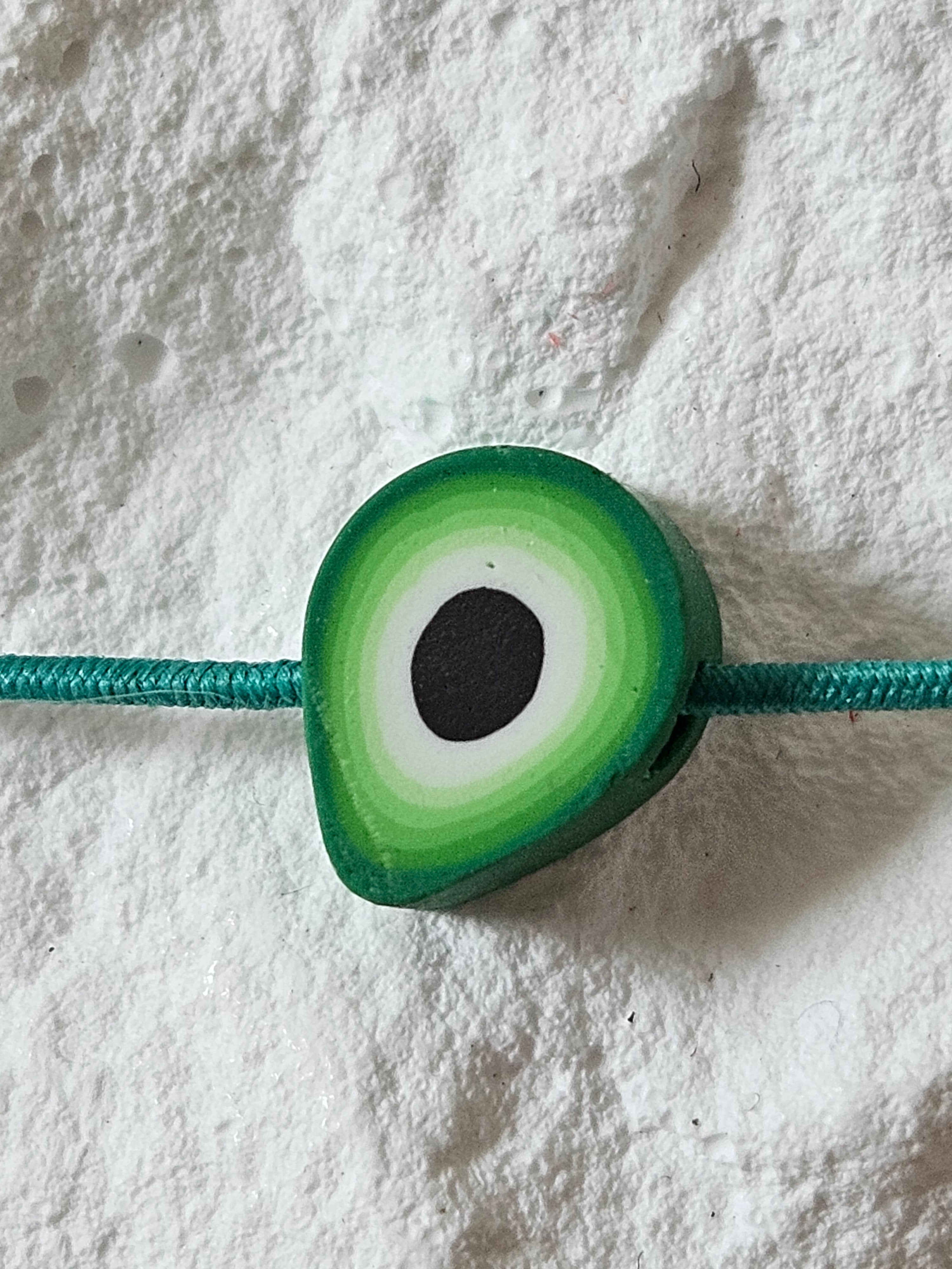 Glasband - Die Trendige Avocado - Grün