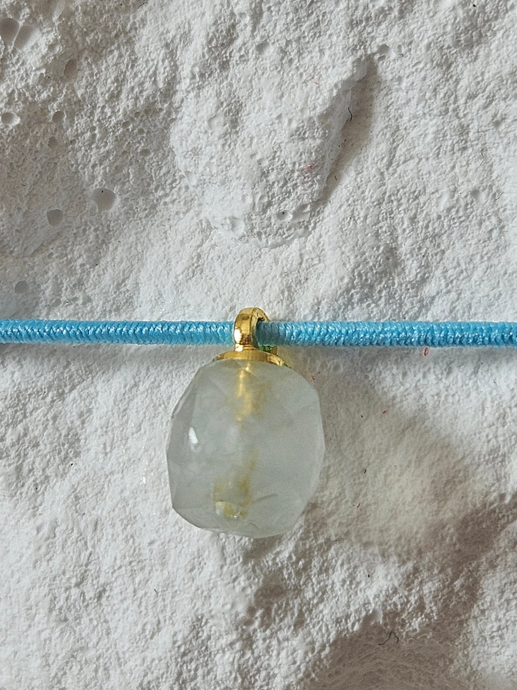 Glasband - Aquamarin - hellblau