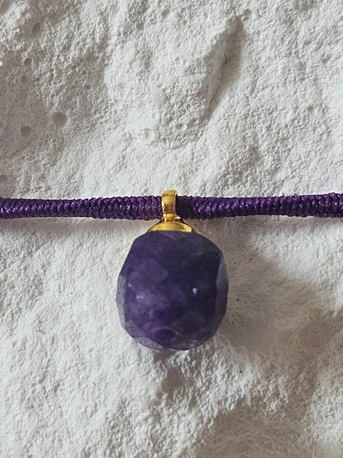Glasband - Amethyst - Violett