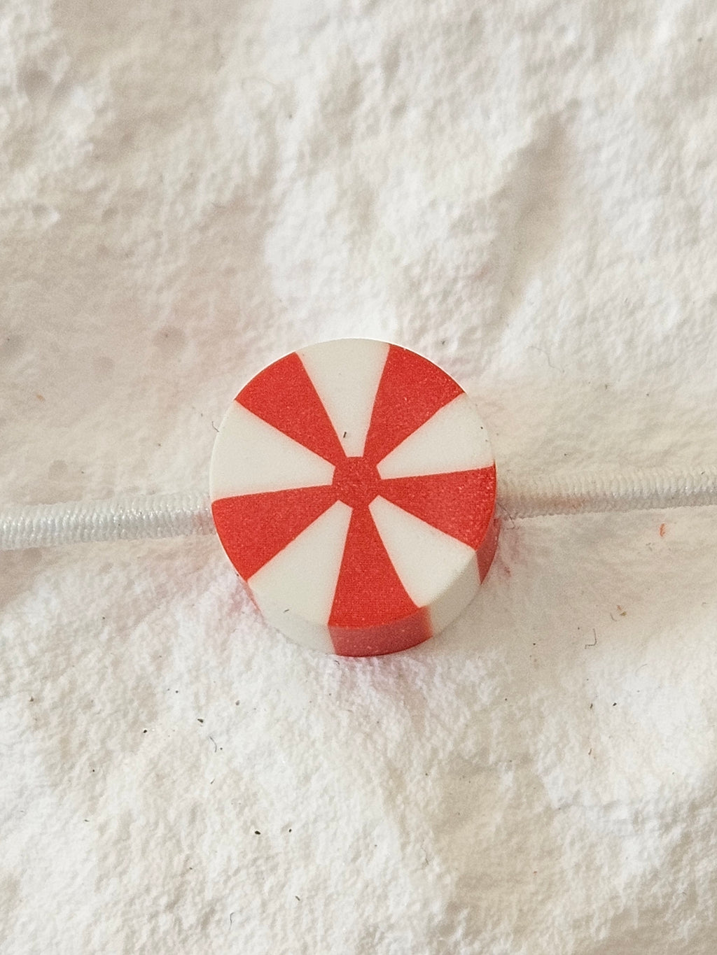 Glasband - Zuckerstange - Rot