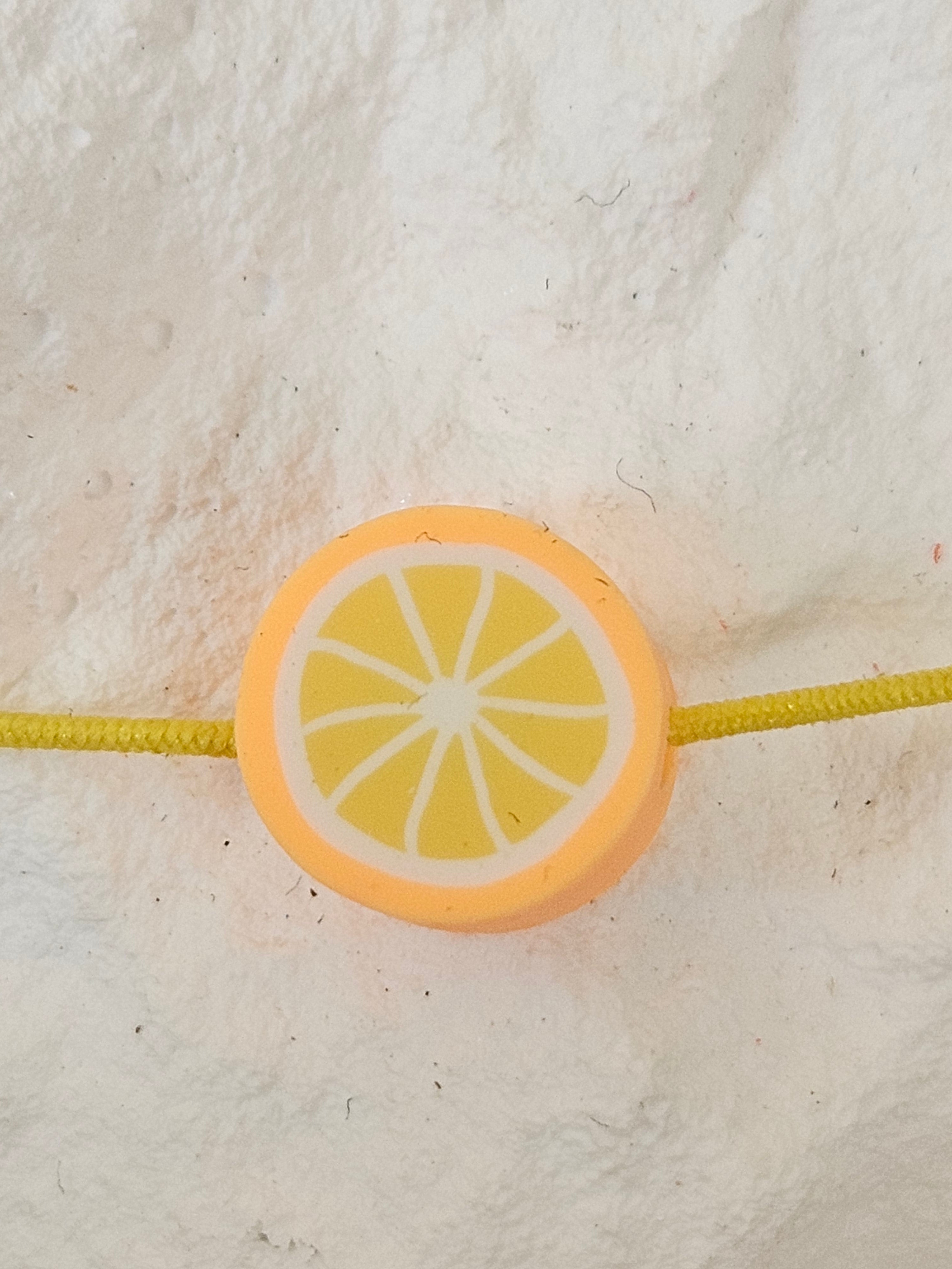 Glasband - Die Spritzige Orange - Gelb