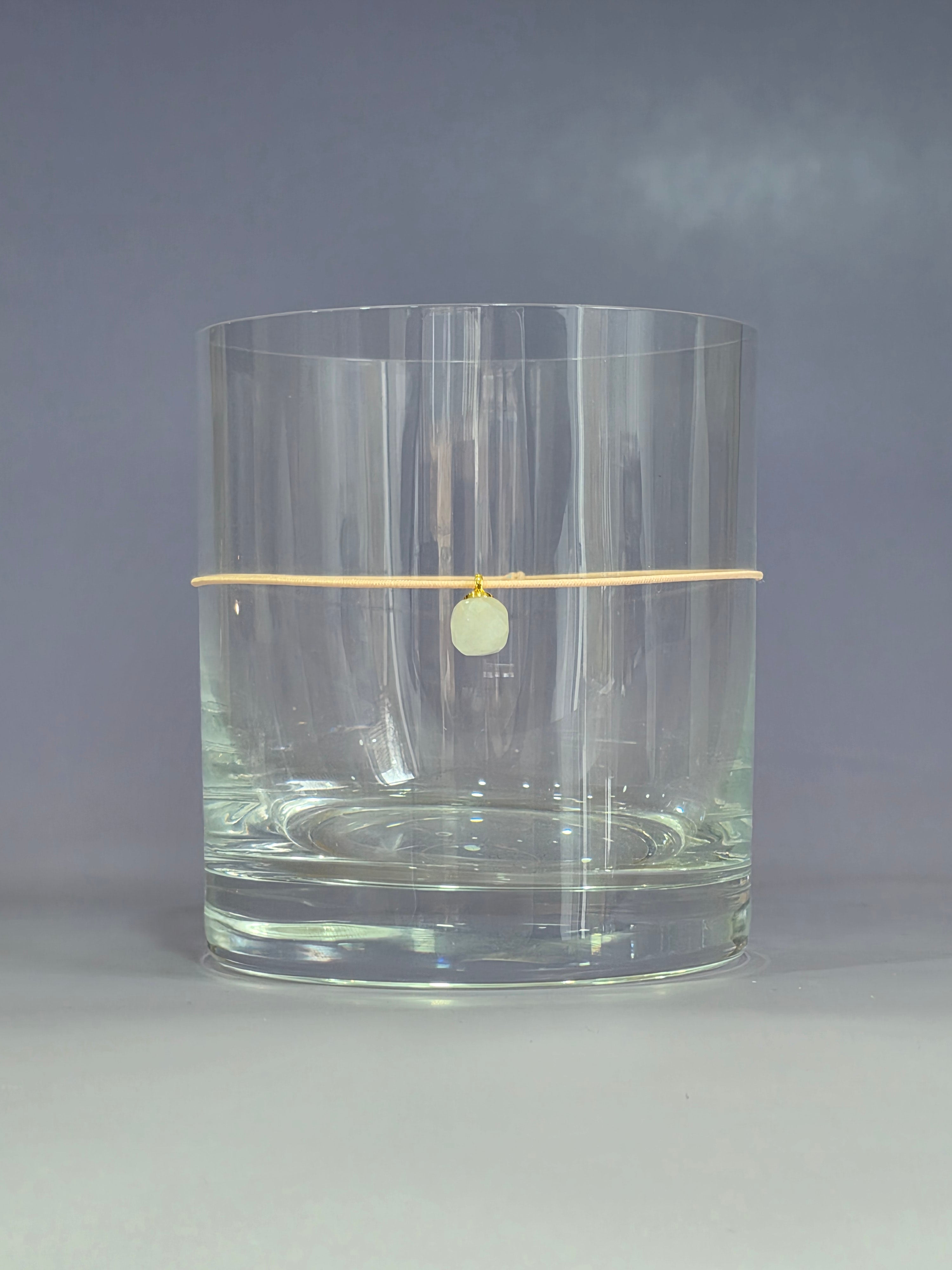 Glasband - Bergkristall -Milchig